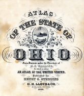 Ohio State Atlas 1868 